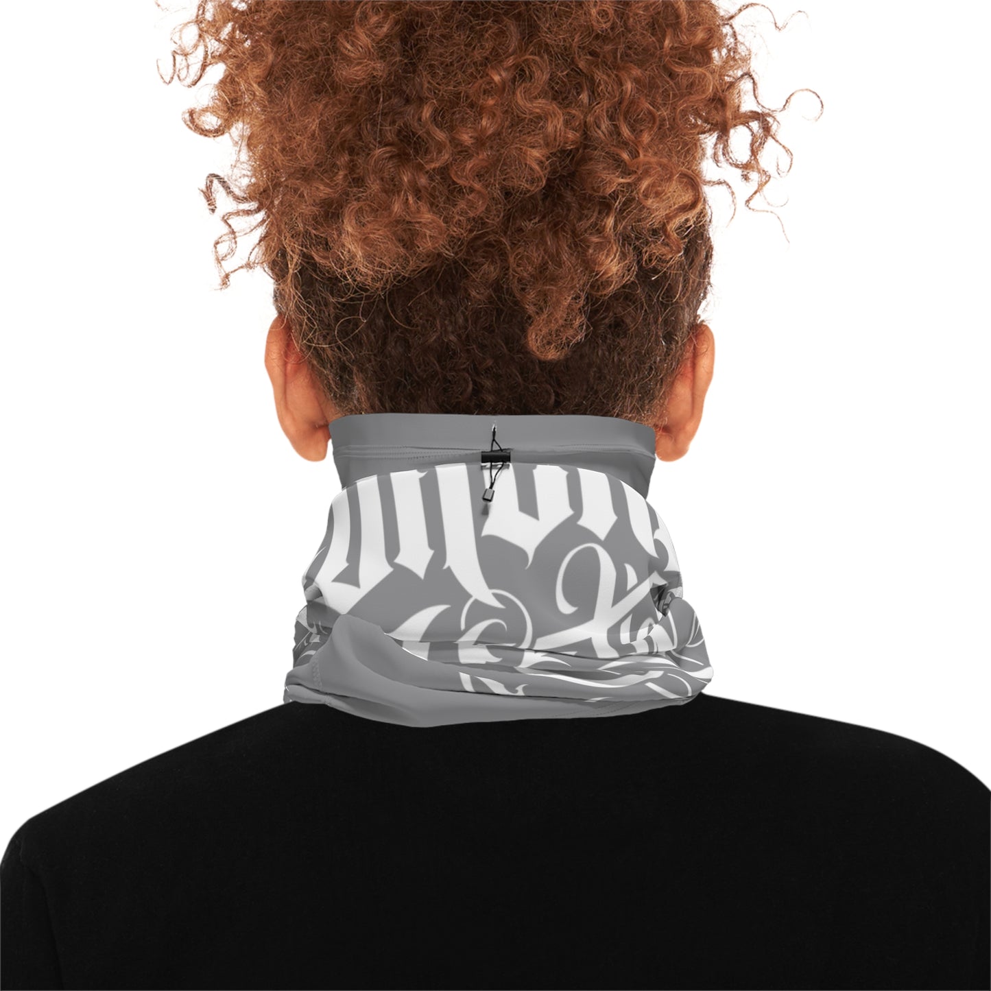 Winter Neck Gaiter for Concrete Hustlers | Custom Drawstring Scarf, Outdoor Gear, Workwear Accessory, Gift for Him/Her