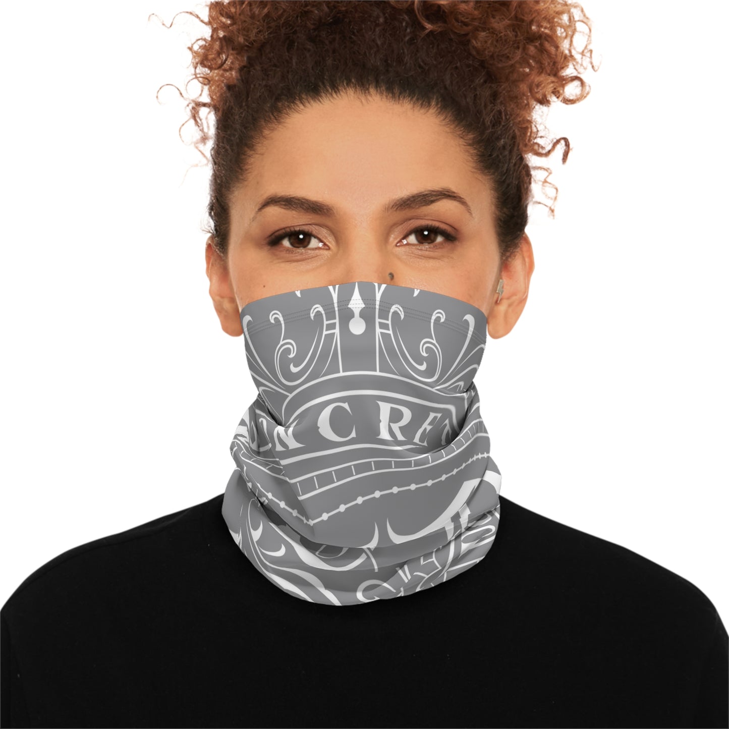 Winter Neck Gaiter for Concrete Hustlers | Custom Drawstring Scarf, Outdoor Gear, Workwear Accessory, Gift for Him/Her