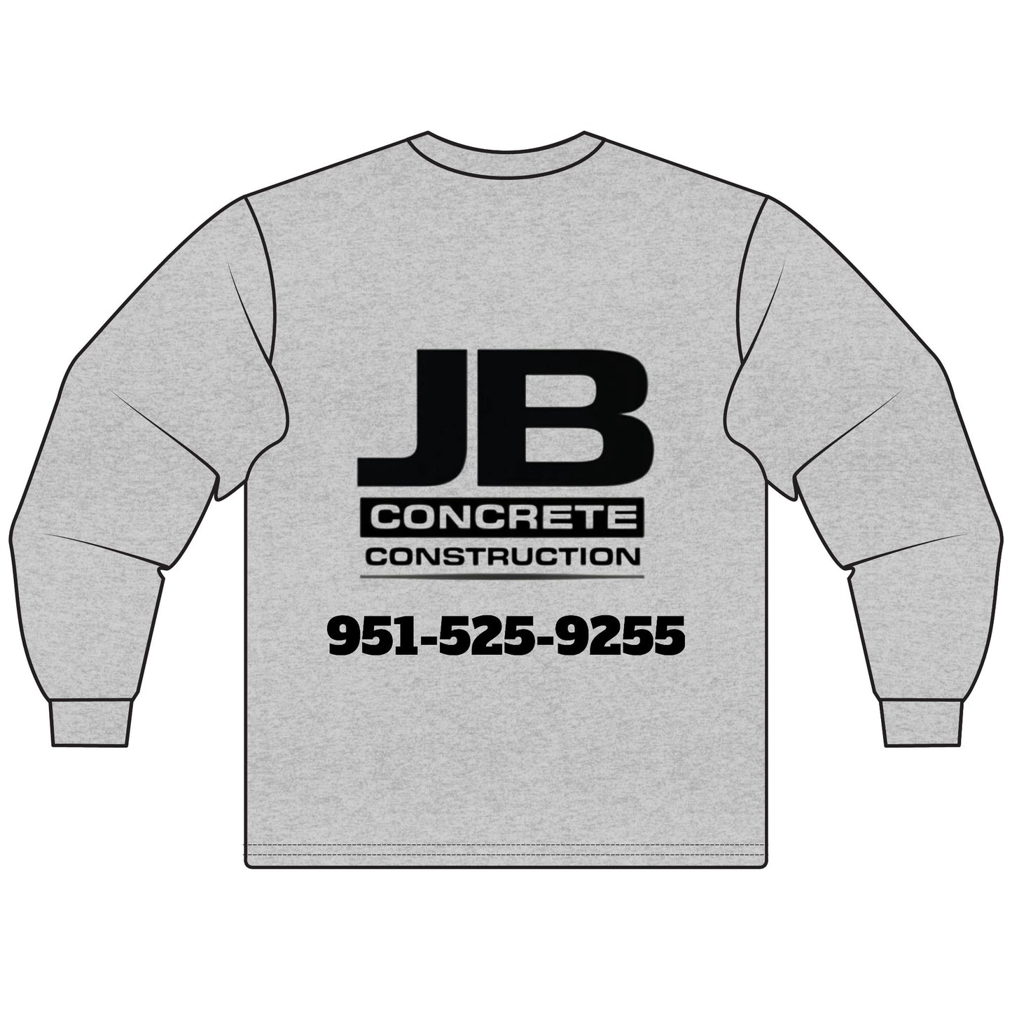 Custom Construction Long Sleeve T-Shirt | Workwear, Personalized Job Uniform, Team Apparel, Gift for Builders, Casual Every Day Use