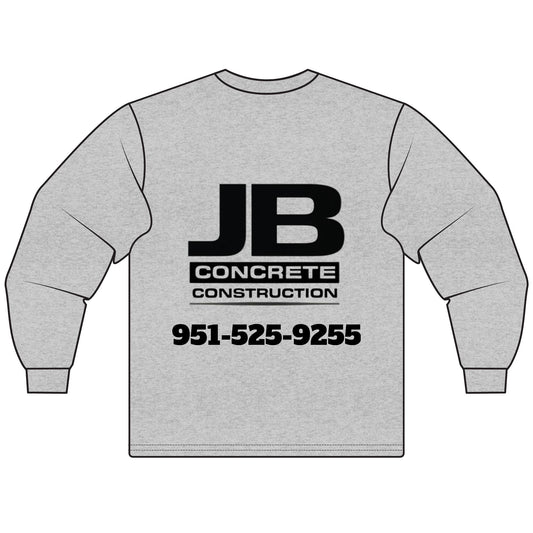 Custom Construction Long Sleeve T-Shirt | Workwear, Personalized Job Uniform, Team Apparel, Gift for Builders, Casual Every Day Use