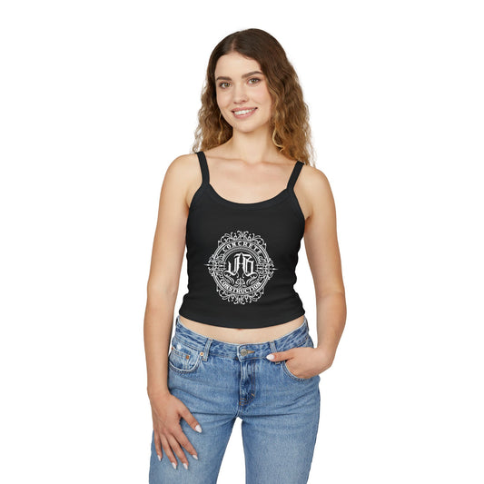 Stylish Women's Spaghetti Strap Tank Top, Summer Casual Top, Beachwear, Festival Wear, Everyday Comfort, Trendy Layering Piece