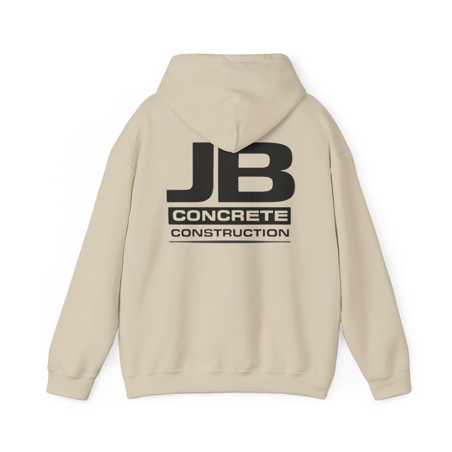 Custom Construction Hoodie, JB Concrete Heavy Blend Sweatshirt, Workwear Sweatshirt, Casual Hoodie, Gift for Builders