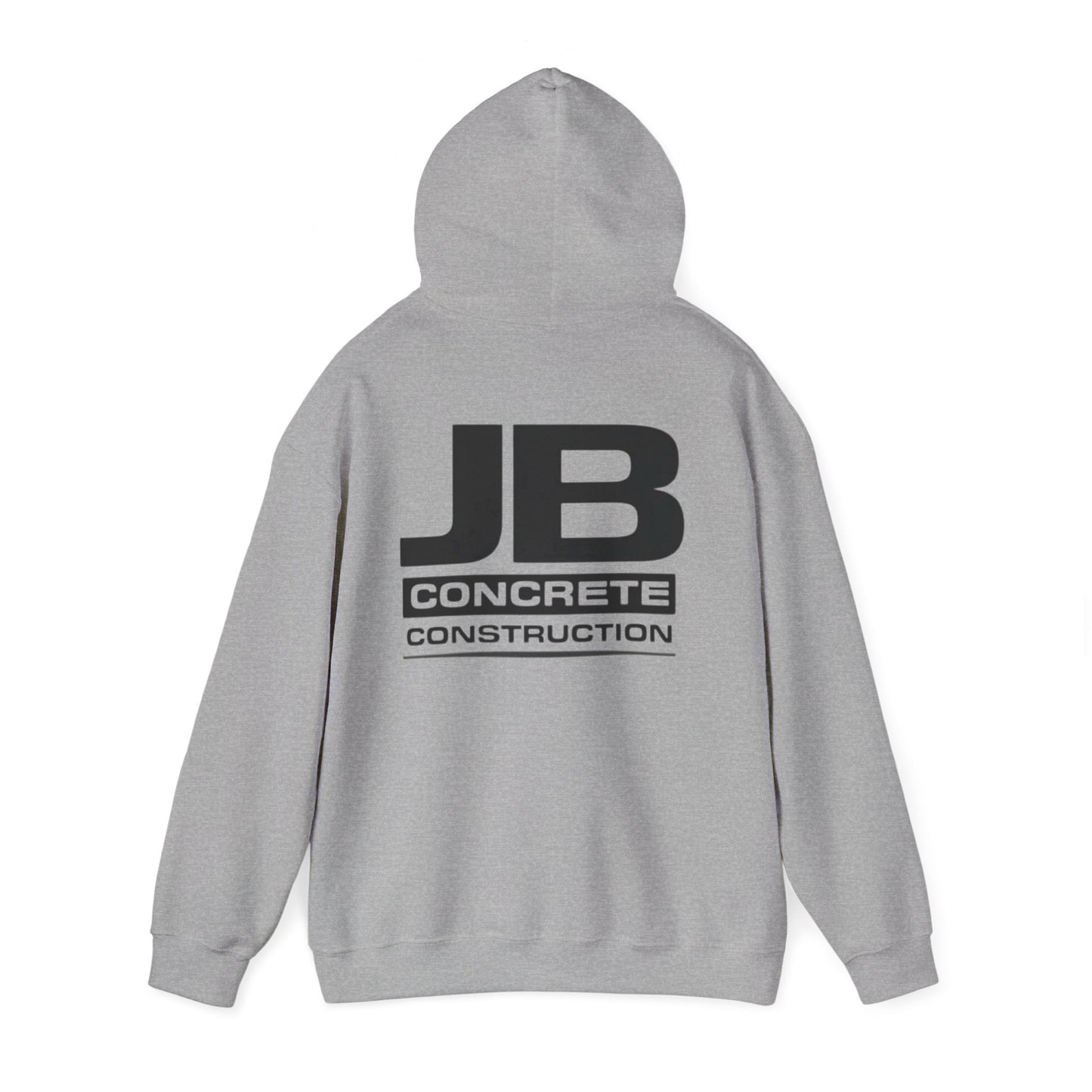 Custom Construction Hoodie, JB Concrete Heavy Blend Sweatshirt, Workwear Sweatshirt, Casual Hoodie, Gift for Builders