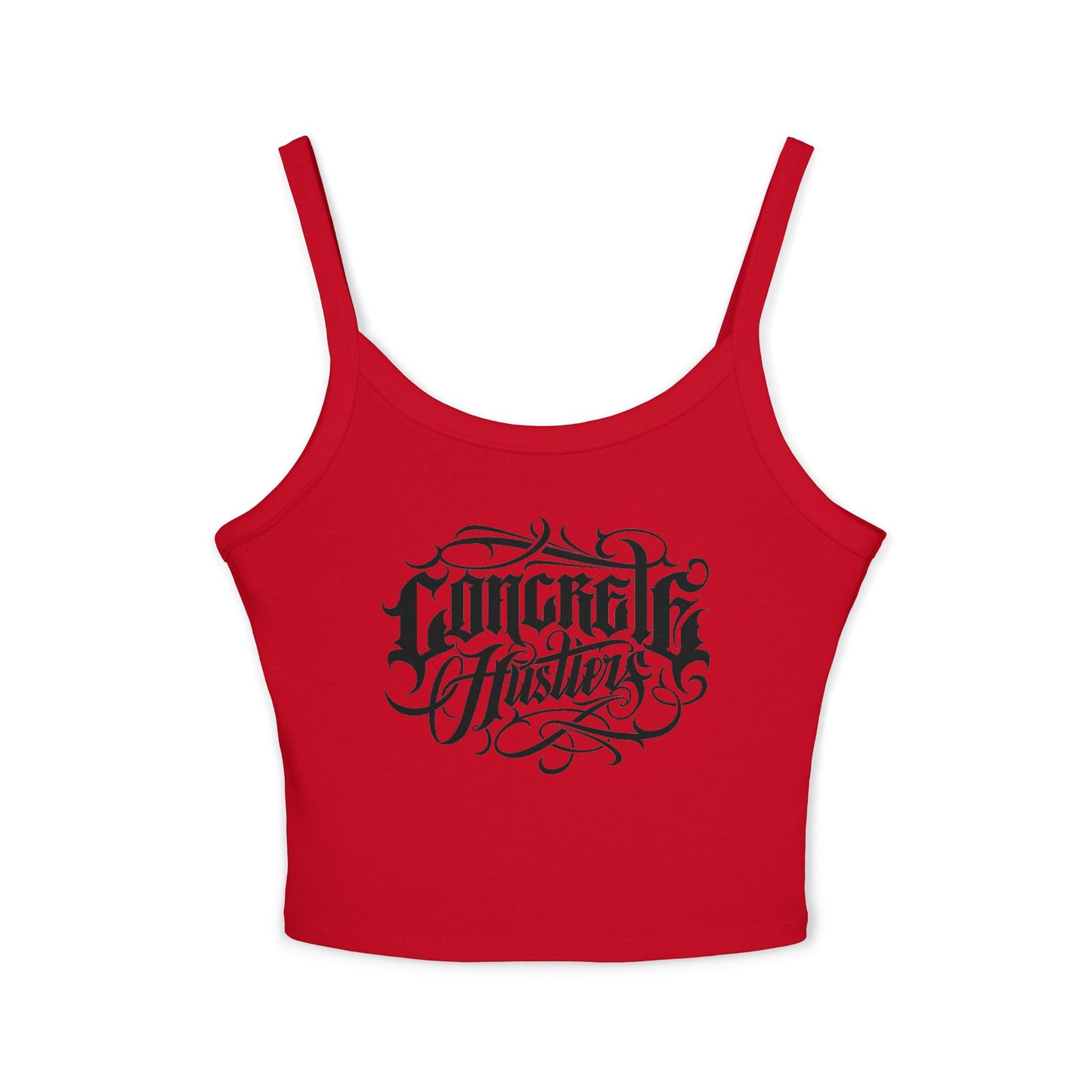 Stylish Women's Spaghetti Strap Tank Top, Graphic Summer Top, Trendy Summer Fashion, Casual Vibes, Perfect for Festivals and Days Out