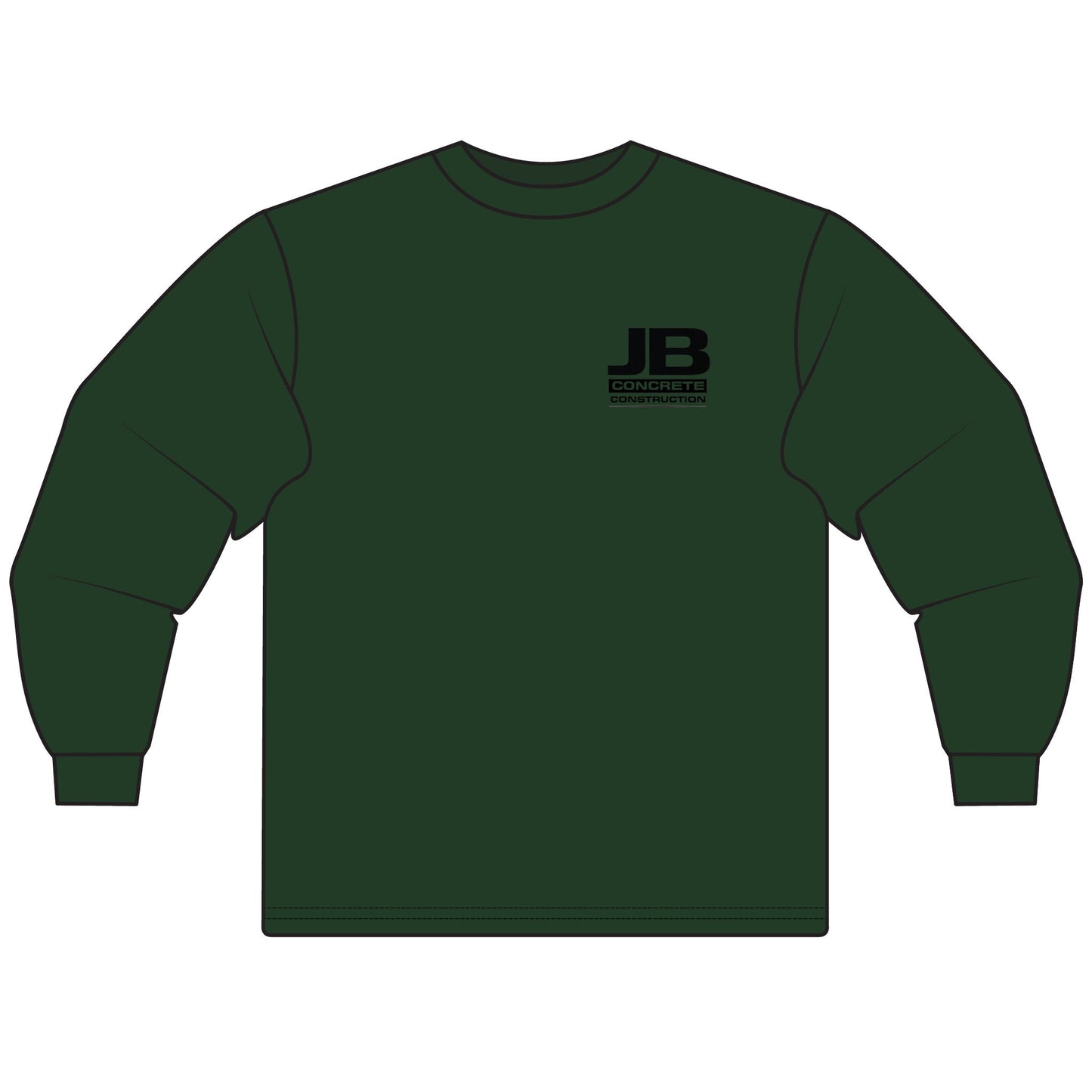 Custom Construction Long Sleeve T-Shirt | Workwear, Personalized Job Uniform, Team Apparel, Gift for Builders, Casual Every Day Use