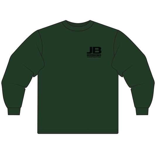 Custom Construction Long Sleeve T-Shirt | Workwear, Personalized Job Uniform, Team Apparel, Gift for Builders, Casual Every Day Use