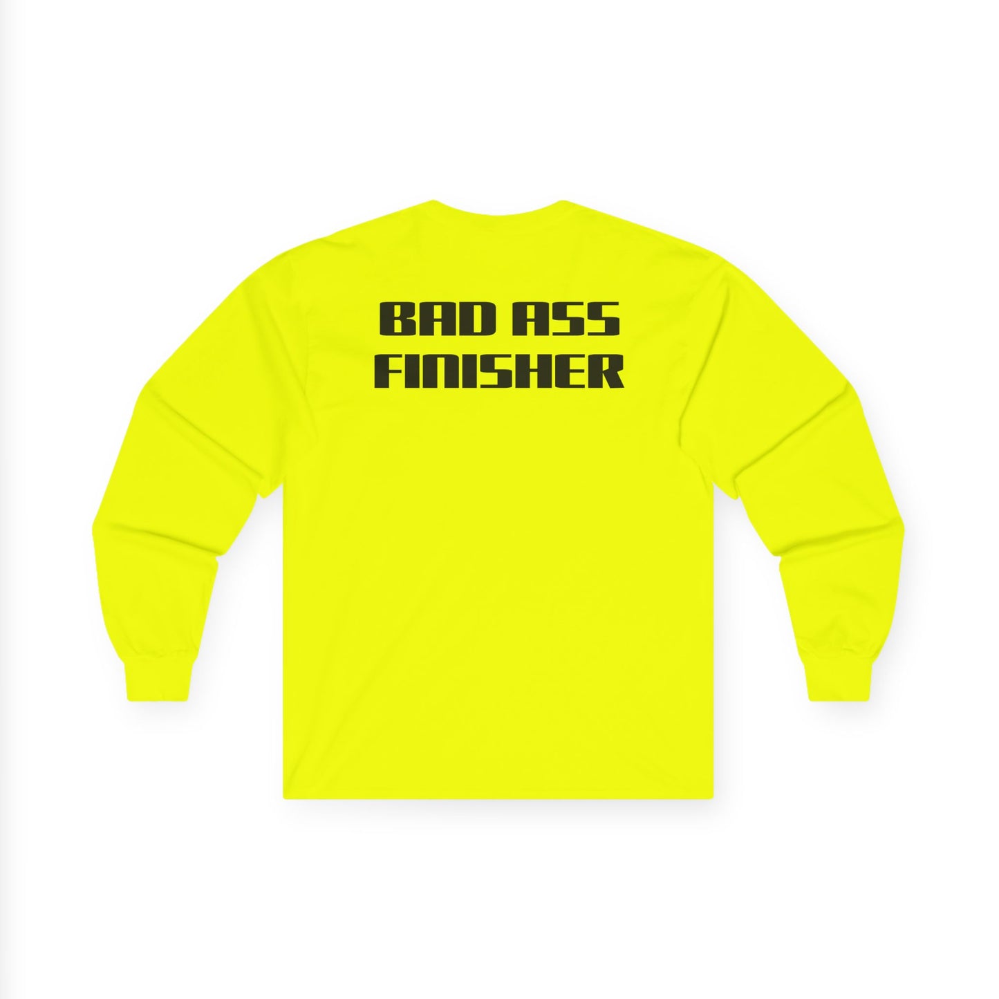 Badass Concrete Finisher Long Sleeve Tee, Perfect for Construction Workers, Gift for Him, Casual Wear, Work Apparel, Construction Clothing
