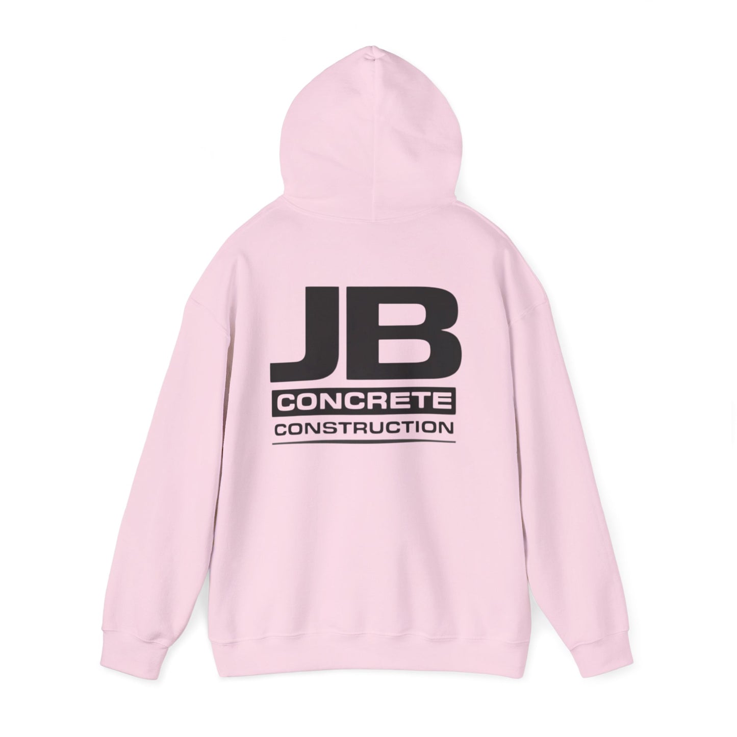 Custom Construction Hoodie, JB Concrete Heavy Blend Sweatshirt, Workwear Sweatshirt, Casual Hoodie, Gift for Builders