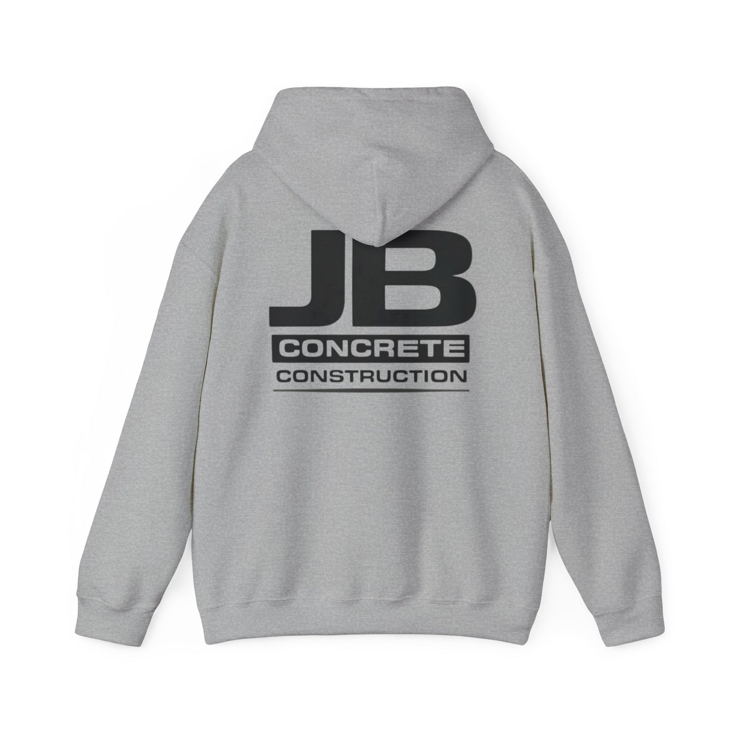 Custom Construction Hoodie, JB Concrete Heavy Blend Sweatshirt, Workwear Sweatshirt, Casual Hoodie, Gift for Builders