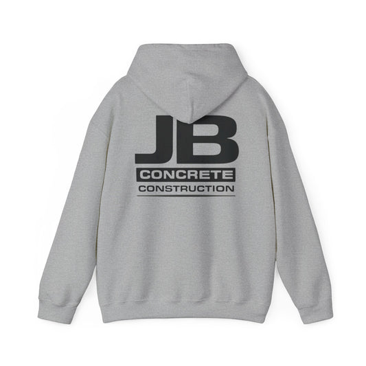 Custom Construction Hoodie, JB Concrete Heavy Blend Sweatshirt, Workwear Sweatshirt, Casual Hoodie, Gift for Builders