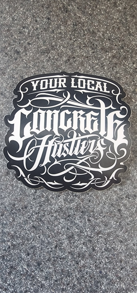 Your local Hustler sticker