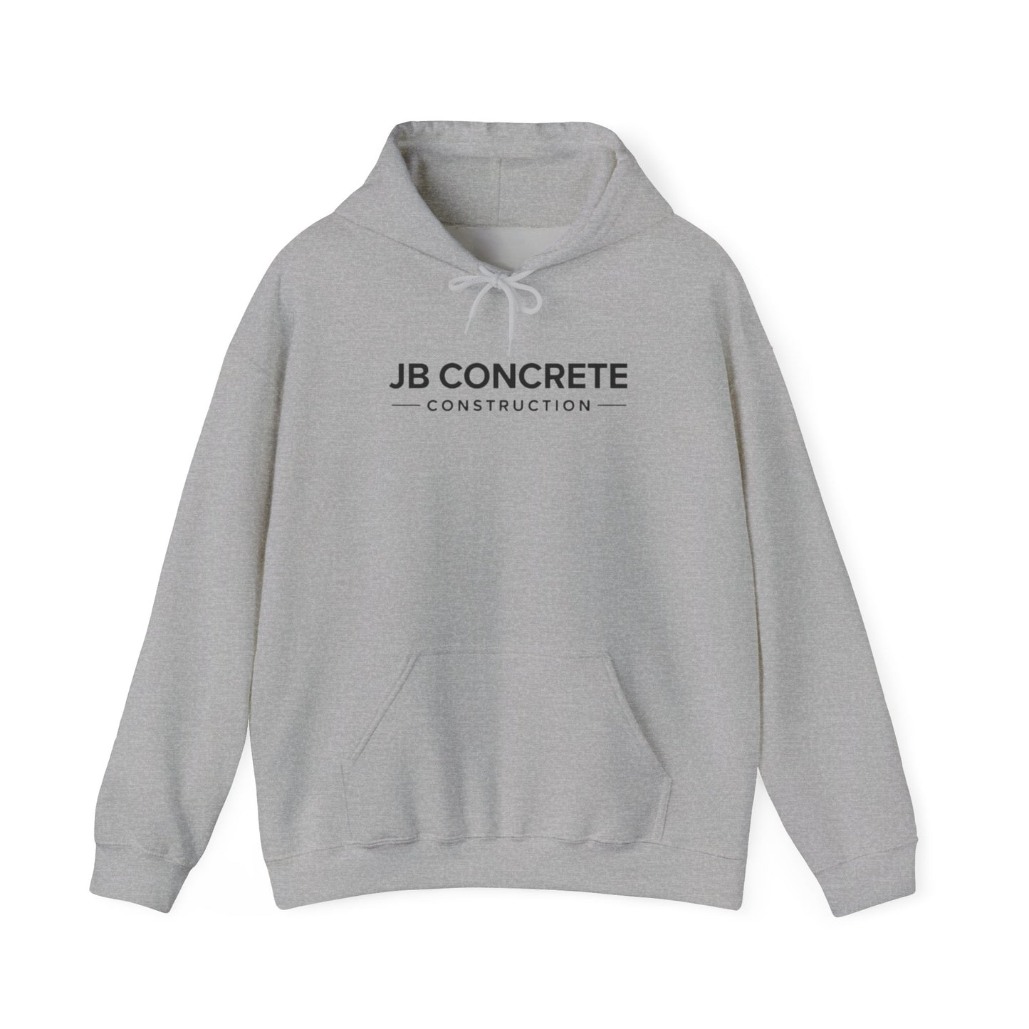 Custom Construction Hoodie, JB Concrete Heavy Blend Sweatshirt, Workwear Sweatshirt, Casual Hoodie, Gift for Builders