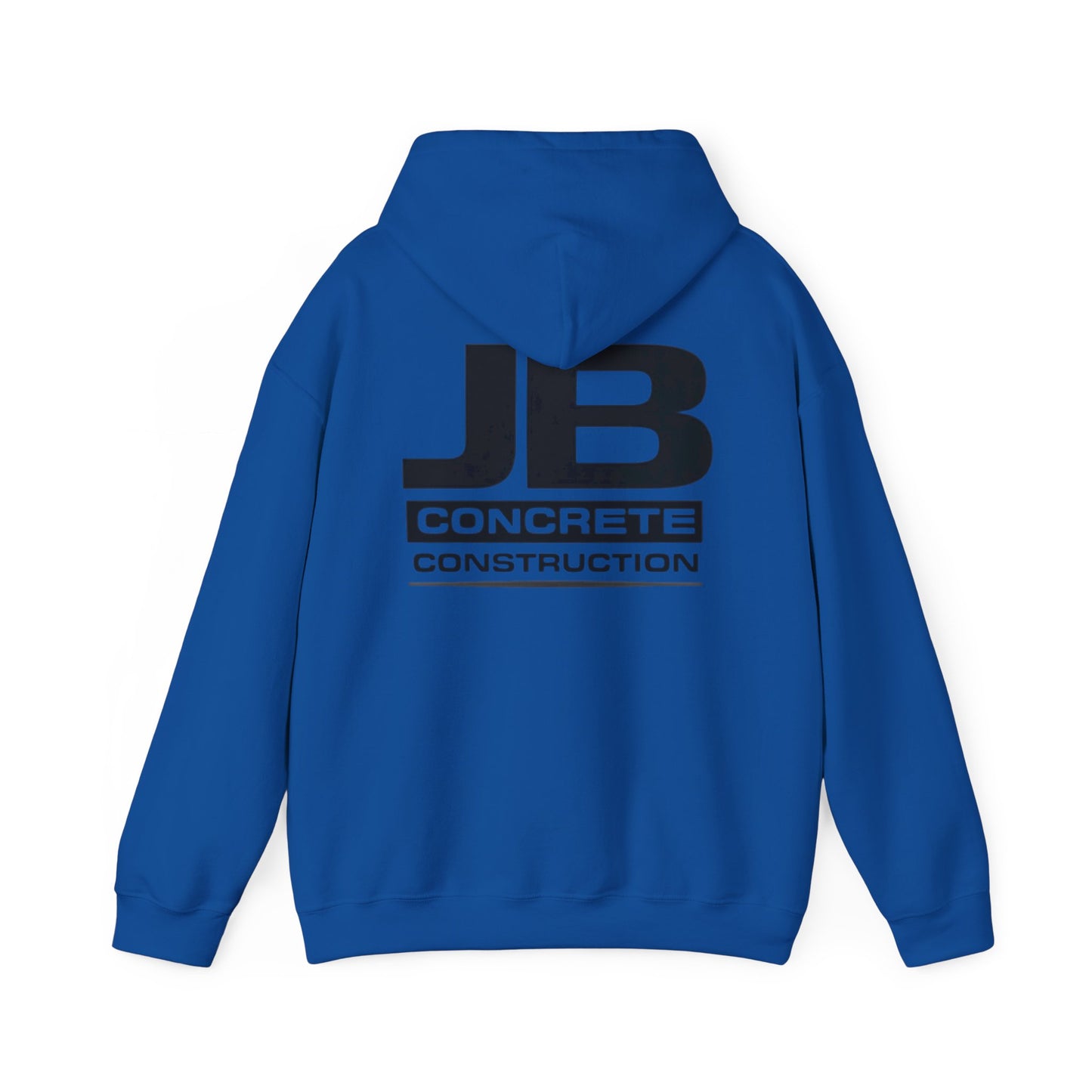 Custom Construction Hoodie, JB Concrete Heavy Blend Sweatshirt, Workwear Sweatshirt, Casual Hoodie, Gift for Builders