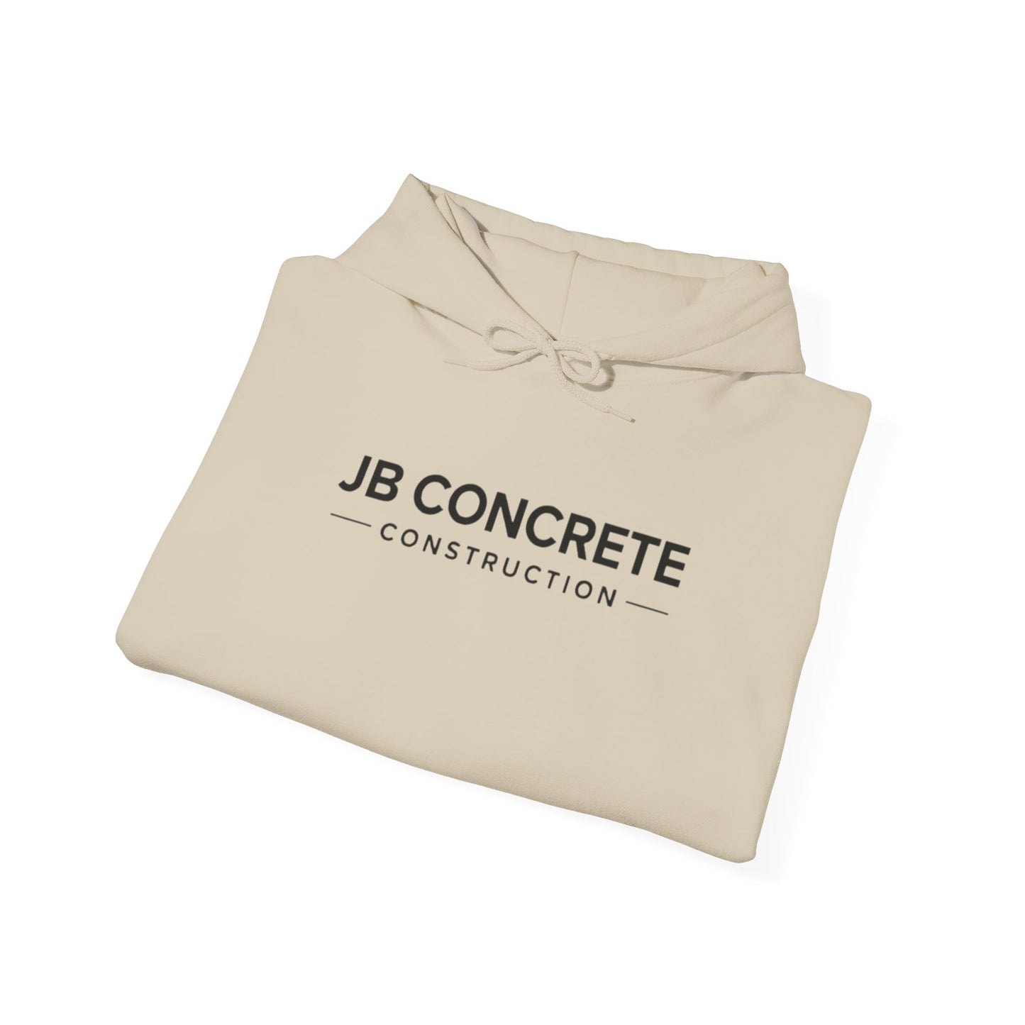 Custom Construction Hoodie, JB Concrete Heavy Blend Sweatshirt, Workwear Sweatshirt, Casual Hoodie, Gift for Builders