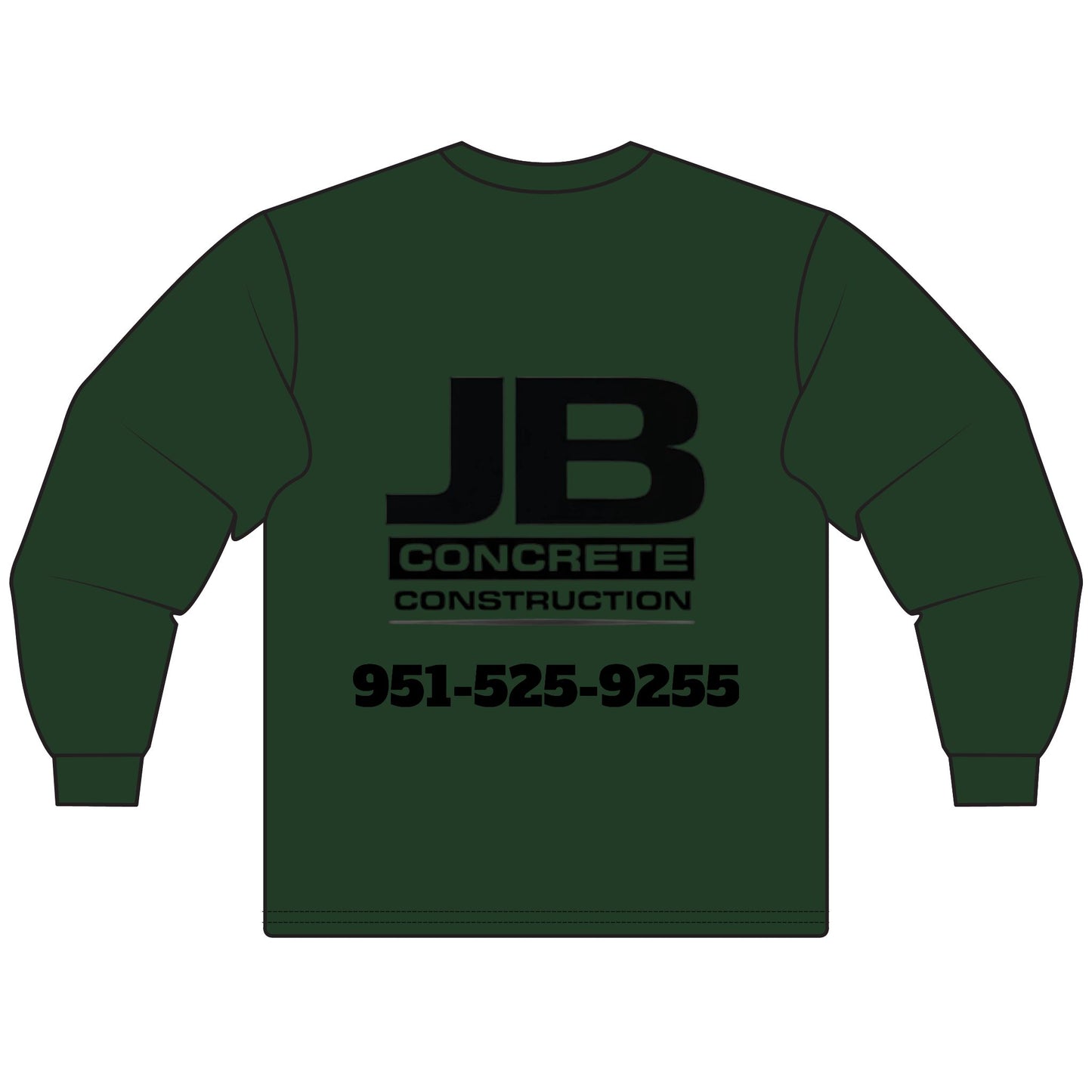 Custom Construction Long Sleeve T-Shirt | Workwear, Personalized Job Uniform, Team Apparel, Gift for Builders, Casual Every Day Use