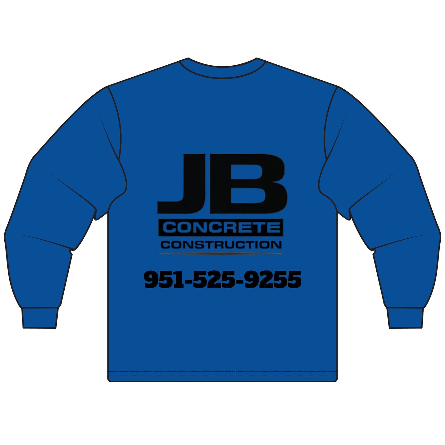 Custom Construction Long Sleeve T-Shirt | Workwear, Personalized Job Uniform, Team Apparel, Gift for Builders, Casual Every Day Use