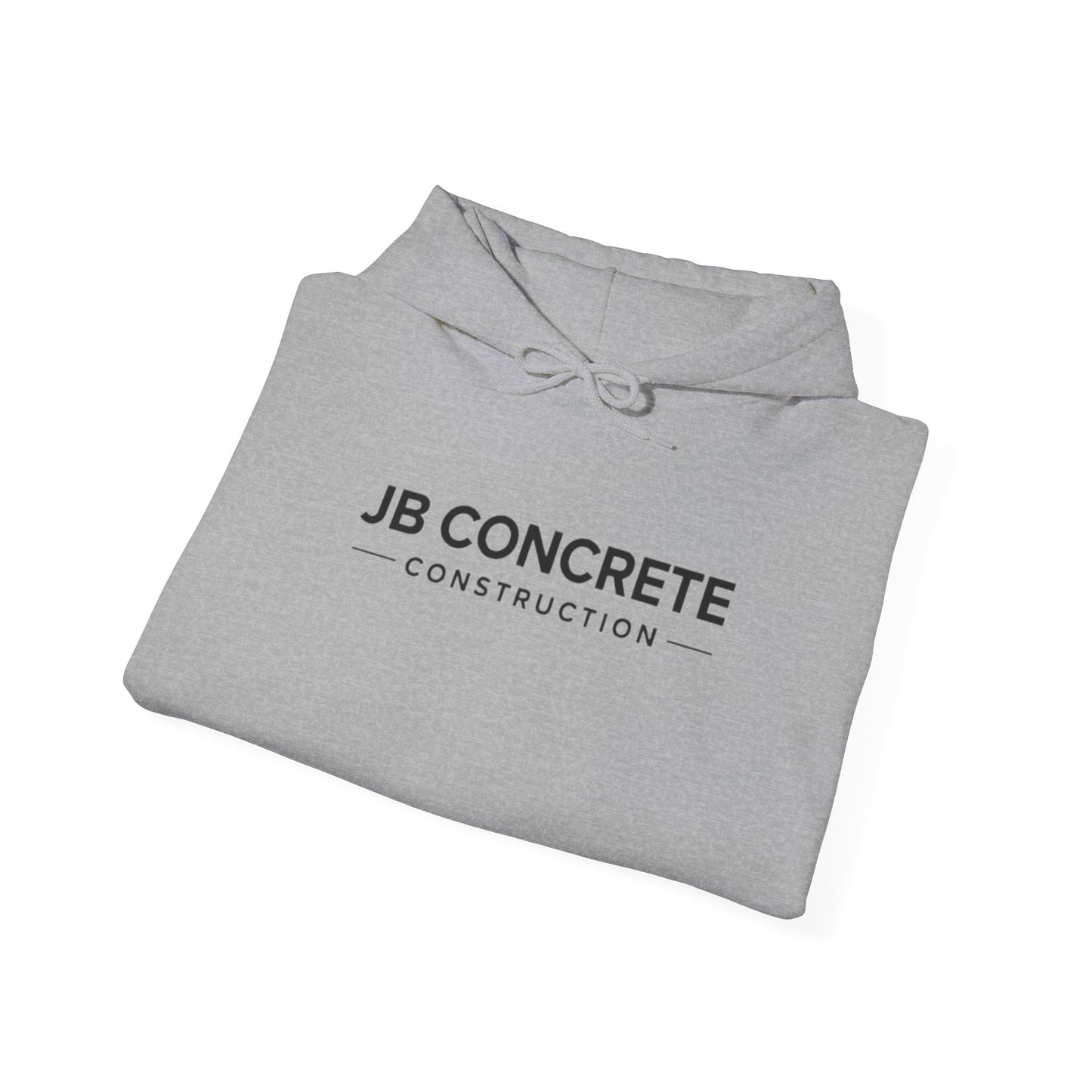 Custom Construction Hoodie, JB Concrete Heavy Blend Sweatshirt, Workwear Sweatshirt, Casual Hoodie, Gift for Builders