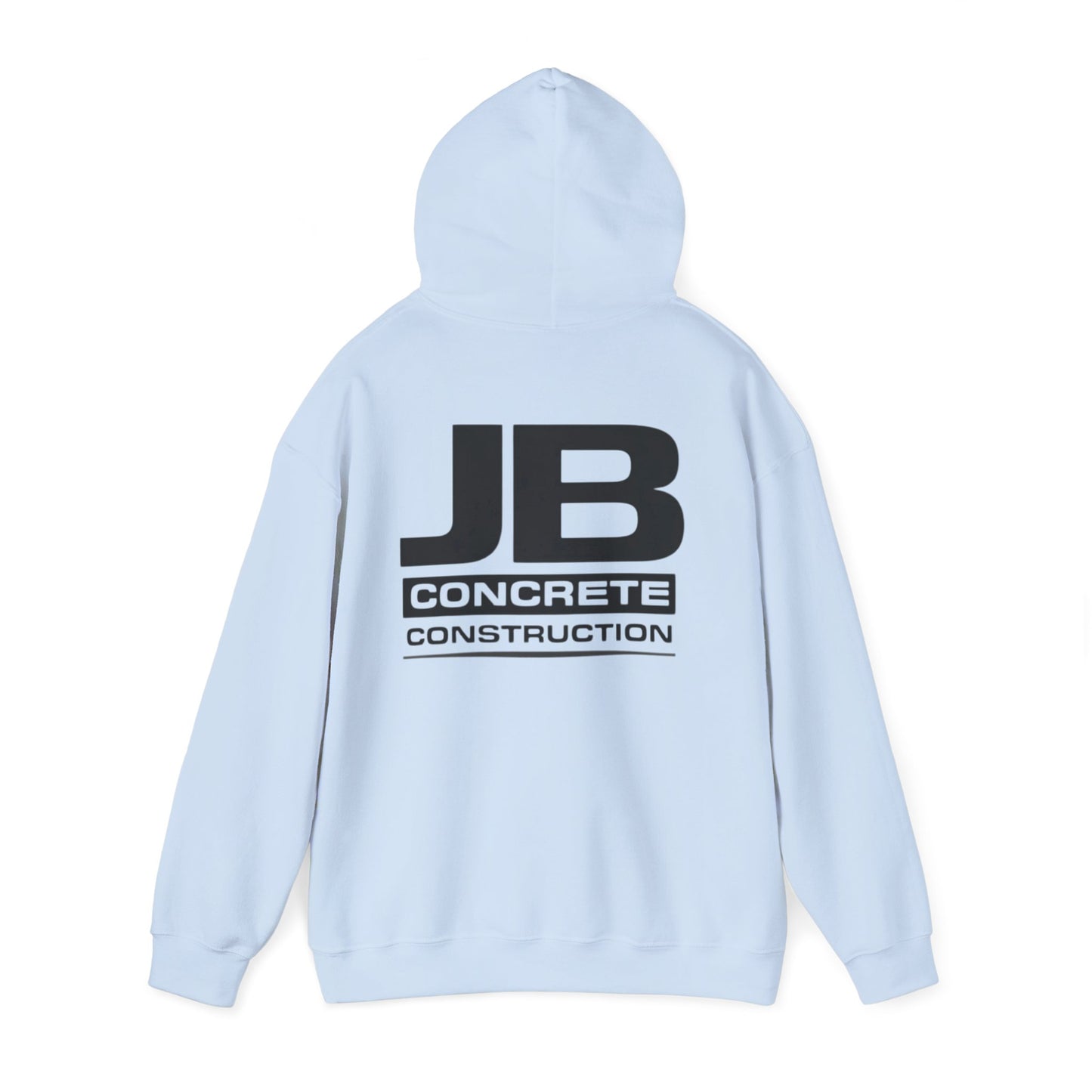 Custom Construction Hoodie, JB Concrete Heavy Blend Sweatshirt, Workwear Sweatshirt, Casual Hoodie, Gift for Builders