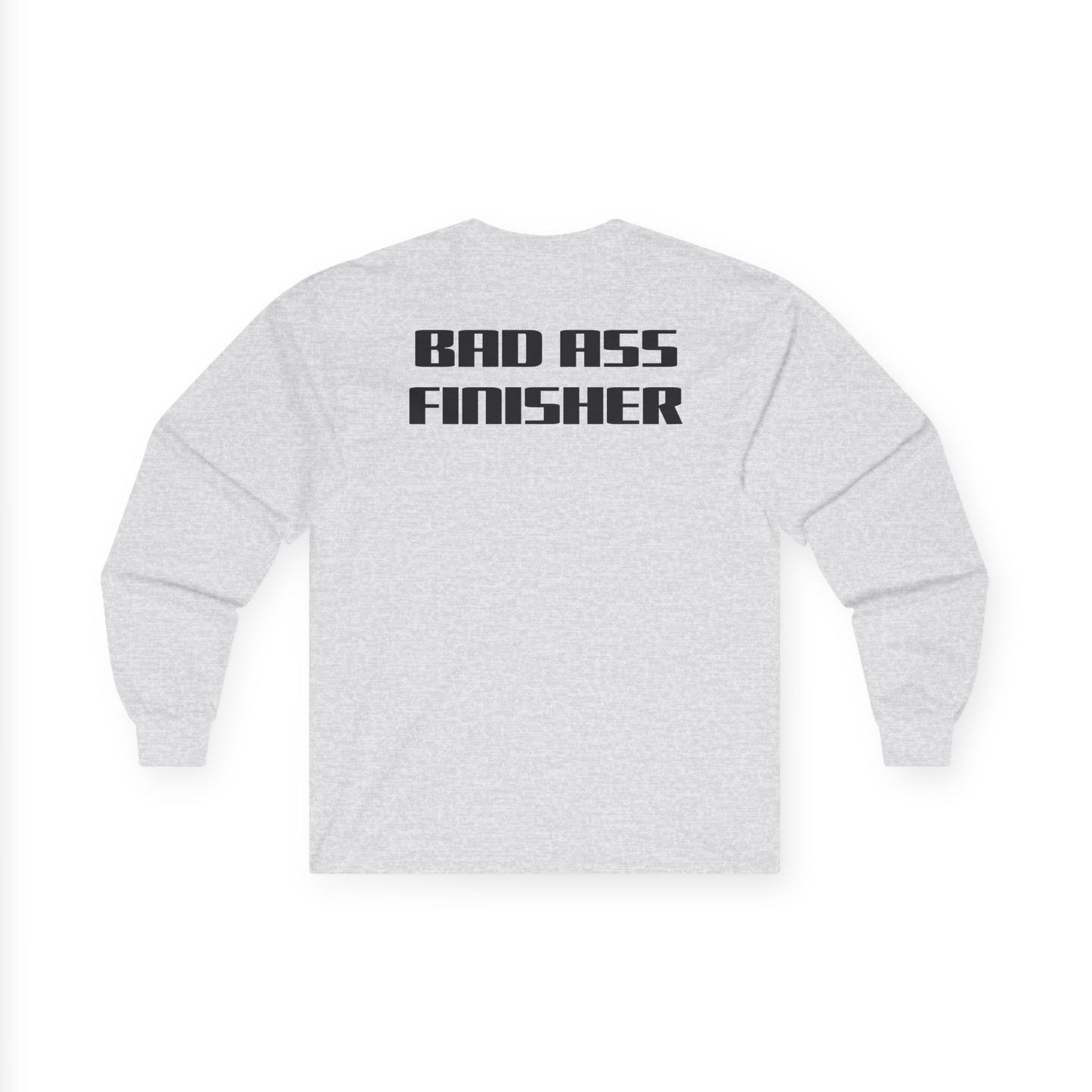 Badass Concrete Finisher Long Sleeve Tee, Perfect for Construction Workers, Gift for Him, Casual Wear, Work Apparel, Construction Clothing