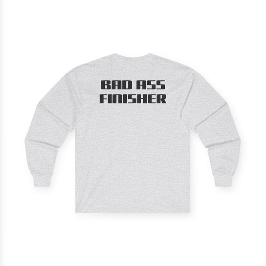Badass Concrete Finisher Long Sleeve Tee, Perfect for Construction Workers, Gift for Him, Casual Wear, Work Apparel, Construction Clothing