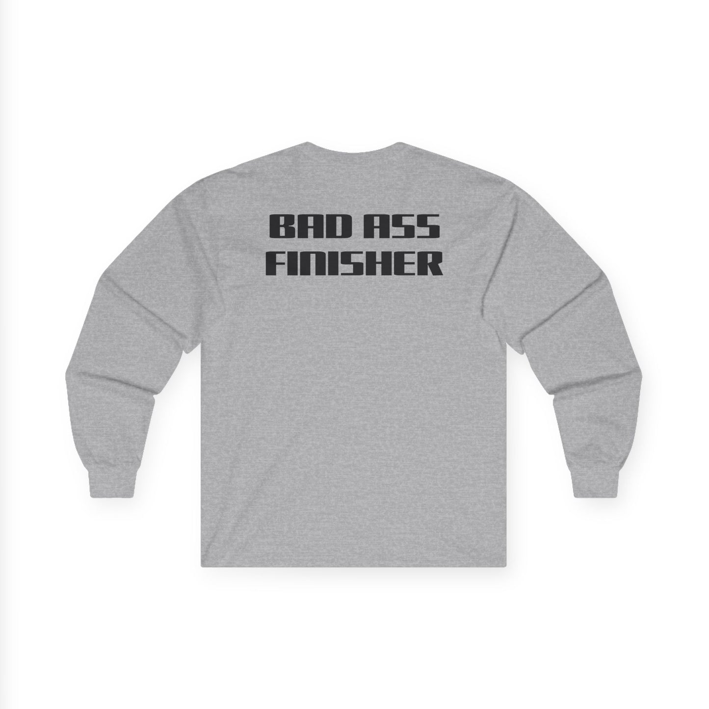 Badass Concrete Finisher Long Sleeve Tee, Perfect for Construction Workers, Gift for Him, Casual Wear, Work Apparel, Construction Clothing