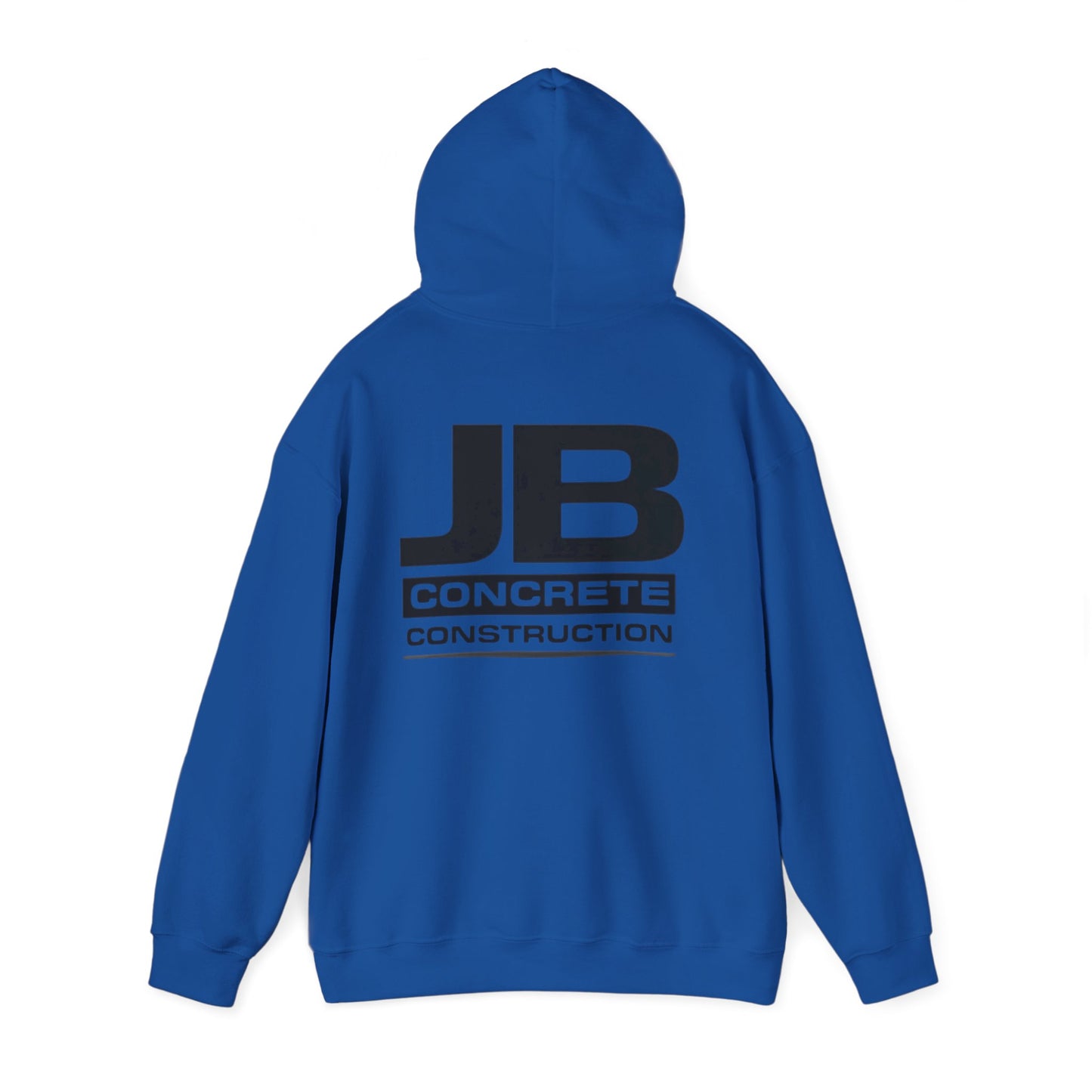 Custom Construction Hoodie, JB Concrete Heavy Blend Sweatshirt, Workwear Sweatshirt, Casual Hoodie, Gift for Builders
