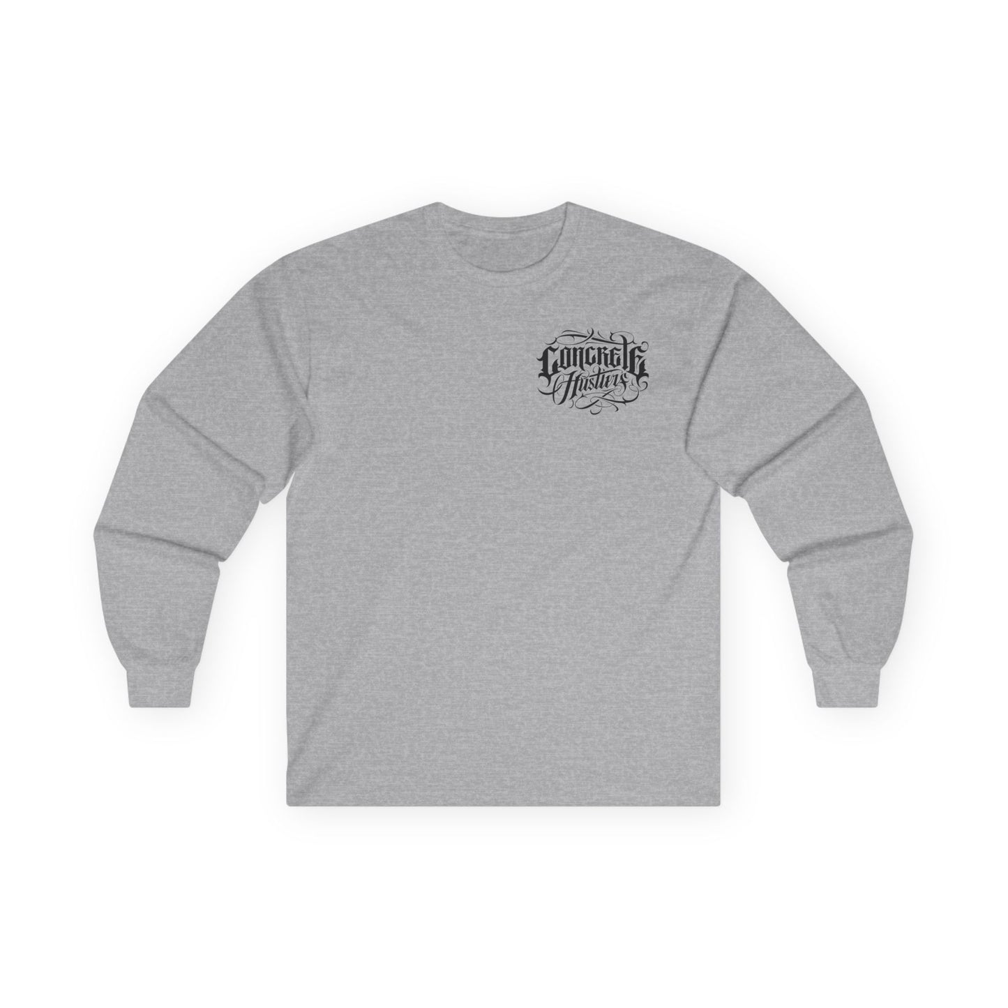 Badass Concrete Finisher Long Sleeve Tee, Perfect for Construction Workers, Gift for Him, Casual Wear, Work Apparel, Construction Clothing